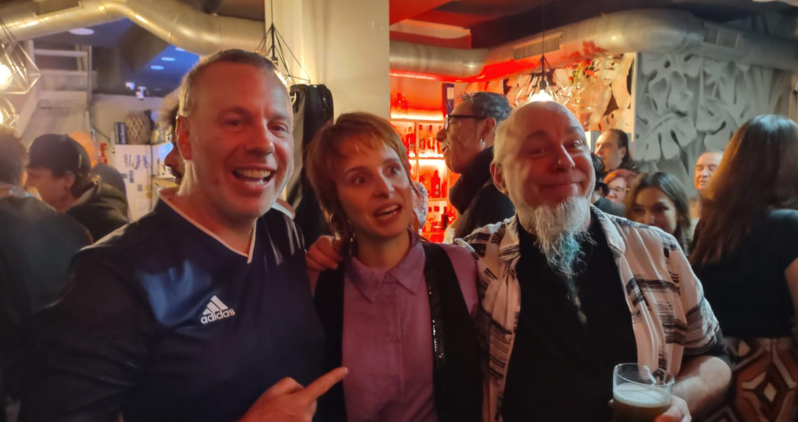 El Allende con Aitor